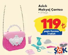 GOKİDY OYUNCAK ASKILI MAKYAJ ÇANTASI